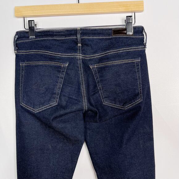AG Adriano Goldschmied Womens 26 The Legging Ankle Super Skinny Jeans Dark Wash - Picture 5 of 9